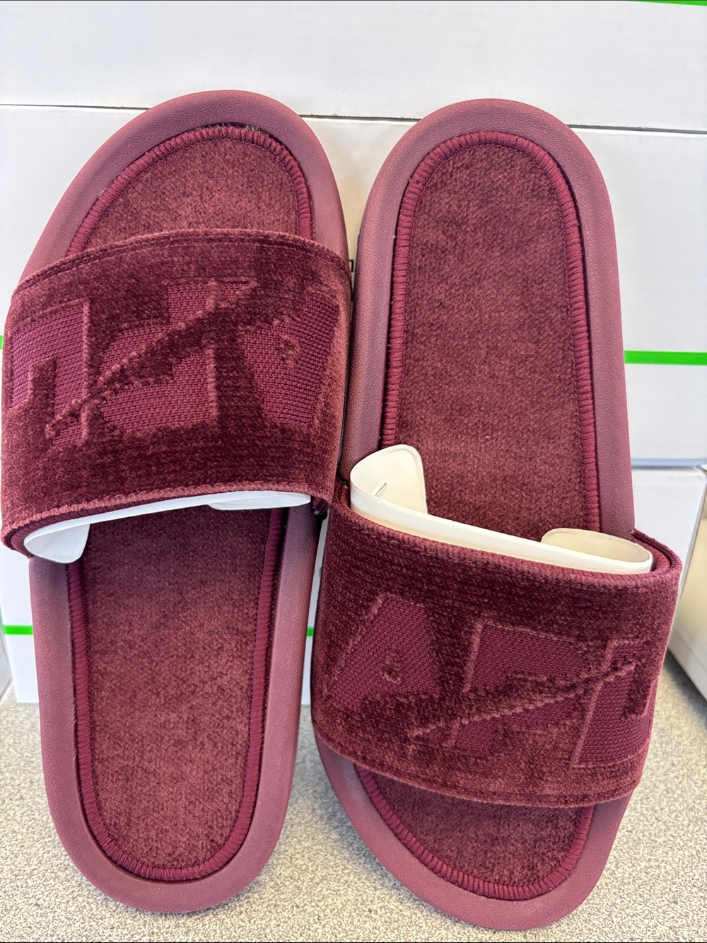 APL Women's Burgundy Slide Sandals